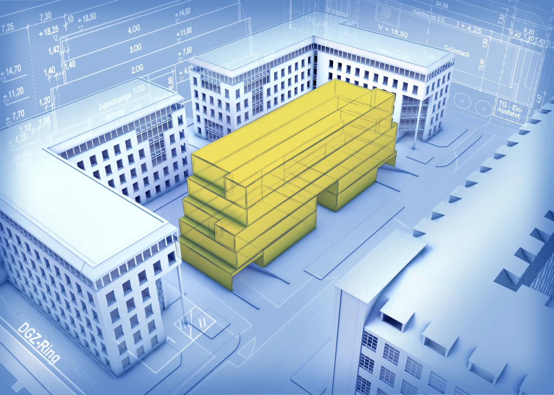 Bürogebäude am Brunnen 